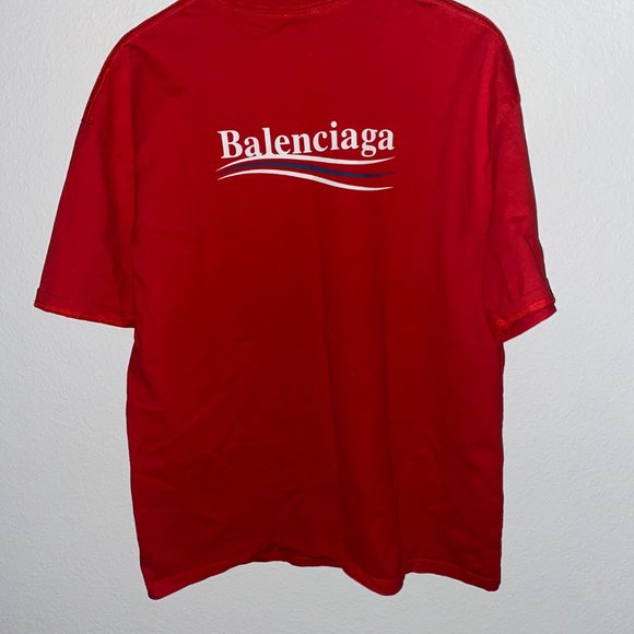 BALENCIAGA Red T-Shirt - Picture 2 of 6